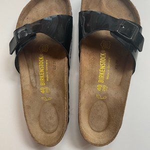 Birkenstock Madrid - Black Patent - size 40
